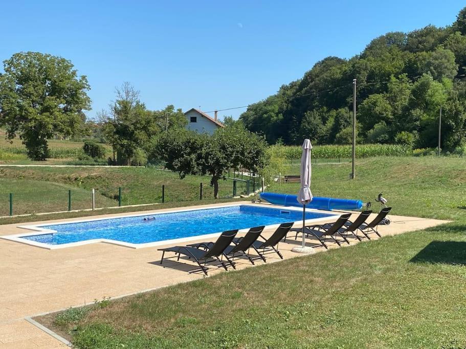 Ruralna Kuca 'Villa Zagorka' Za Odmor Sa Bazenom I Bocalistem Donja Pacetina Esterno foto