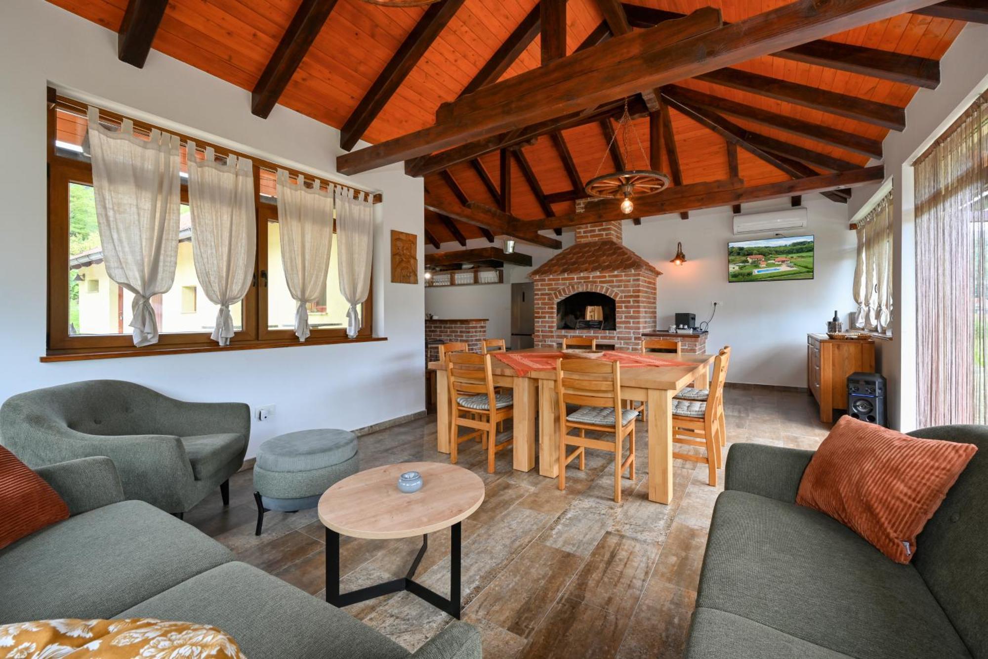 Ruralna Kuca 'Villa Zagorka' Za Odmor Sa Bazenom I Bocalistem Donja Pacetina Esterno foto