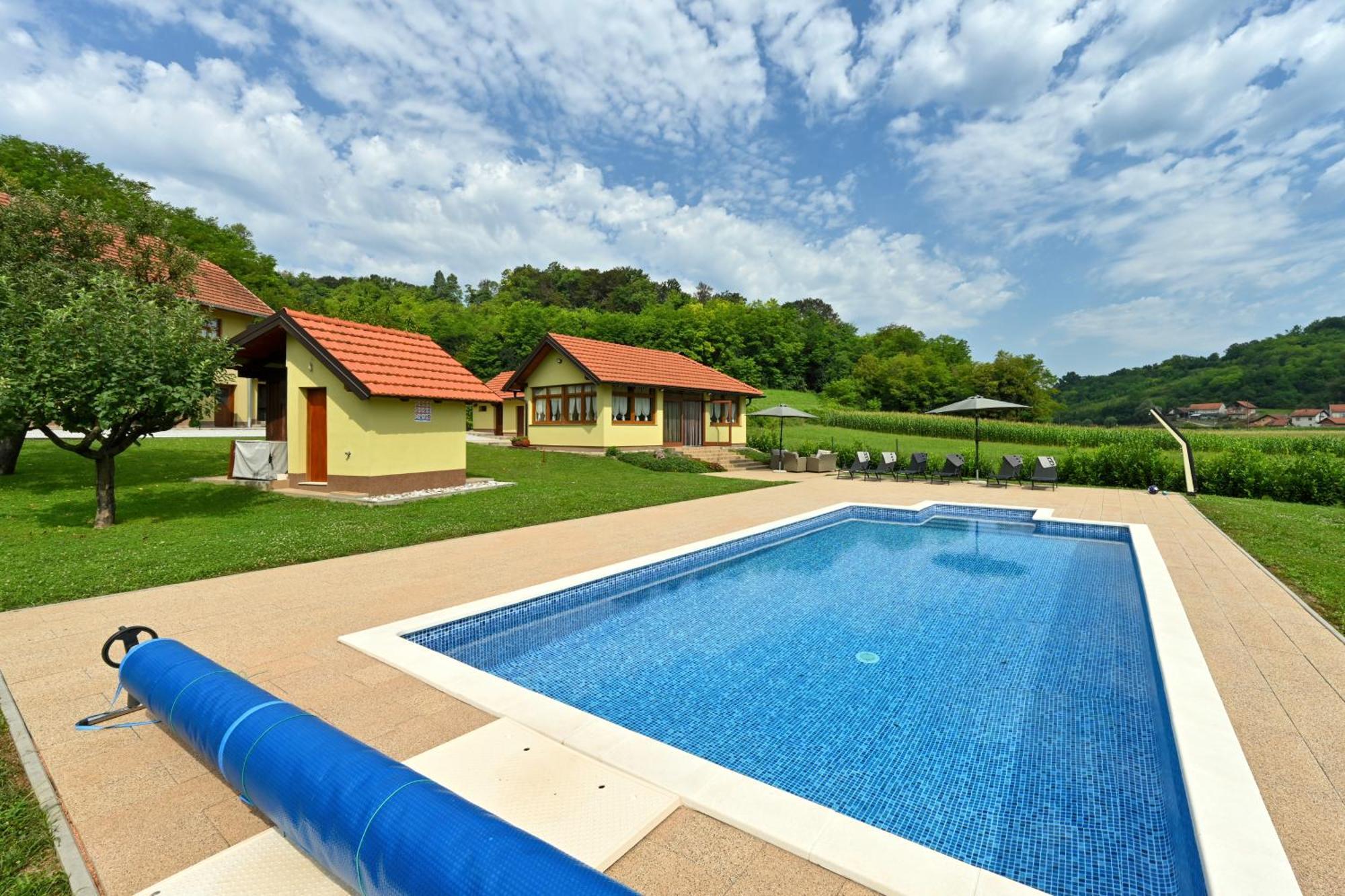 Ruralna Kuca 'Villa Zagorka' Za Odmor Sa Bazenom I Bocalistem Donja Pacetina Esterno foto